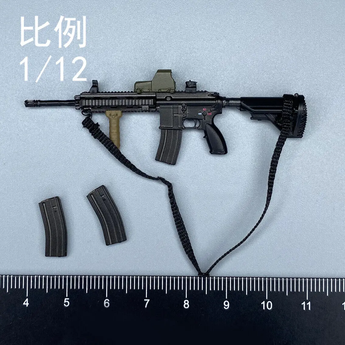 

Аксессуары для солдатиков в масштабе 1/12, модель Hk416 для фигуры 6 дюймов