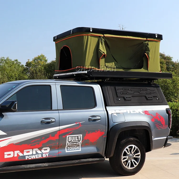 Barraca de acampamento ao ar livre, veículo, caminhão, telhado, casca dura, para great wall poer dmax ram 1500