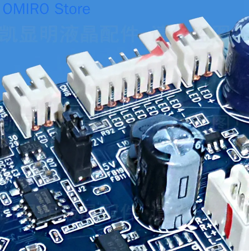 Motherboard Layar LCD HD MHV7X01VX V2.1 dengan Papan Penguat Sirkuit Arus Konstan Papan Driver Layar LCD