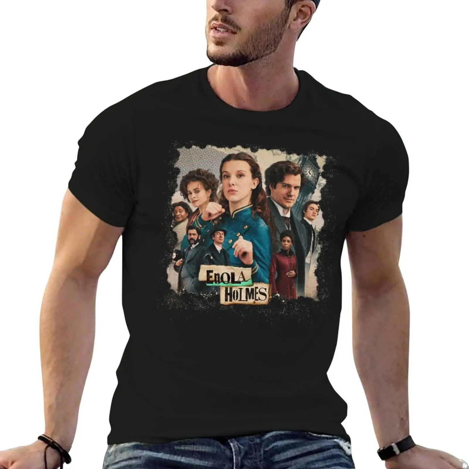 

Enola man 2 T-Shirt shirt heavy cotton man t holmes shirt t luxury