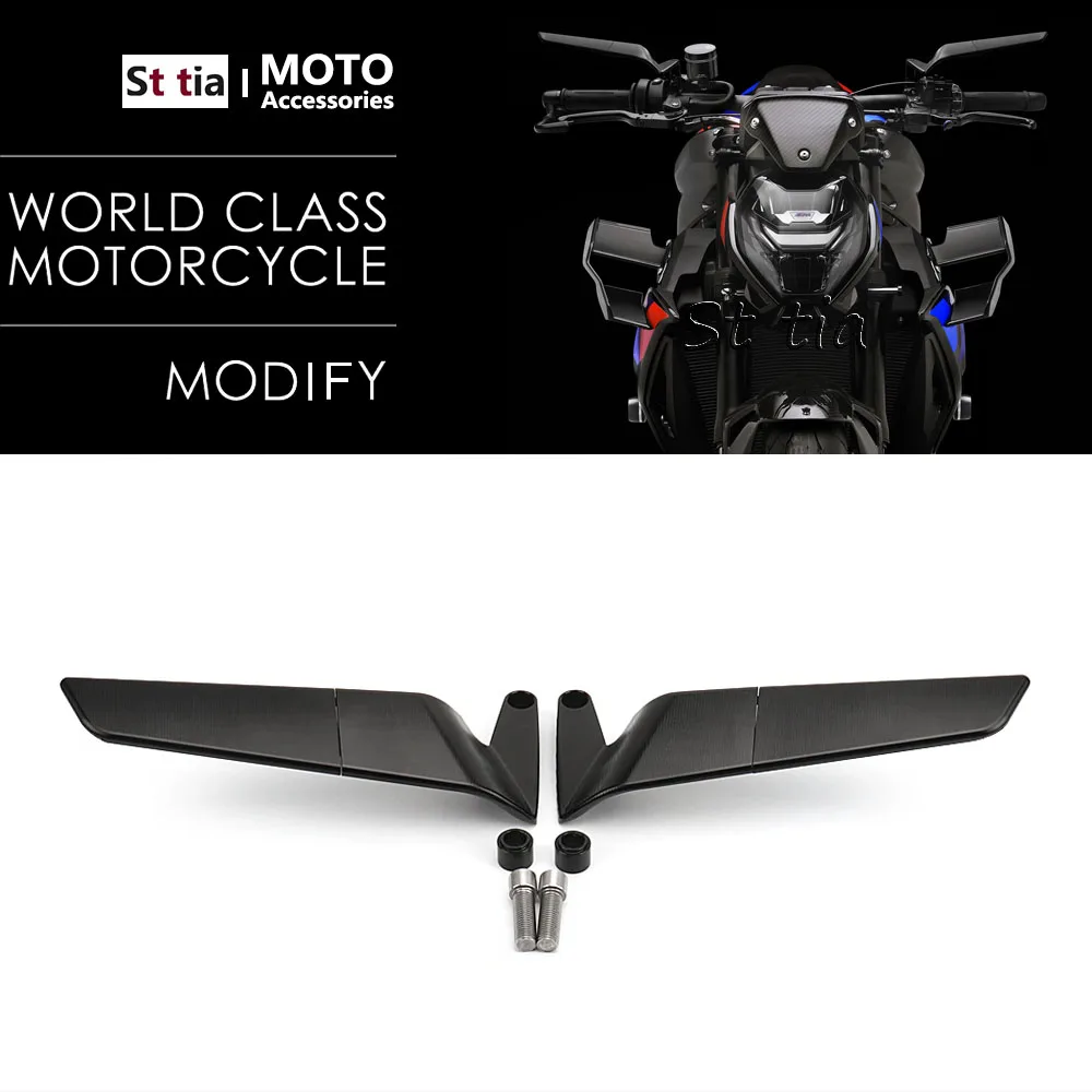 

New Motorcycle Accessories Side-Mirror For BMW S1000R S 1000 R s1000r 2021 2022 2023 Wind Wing Side Rearview Reversing Mirror