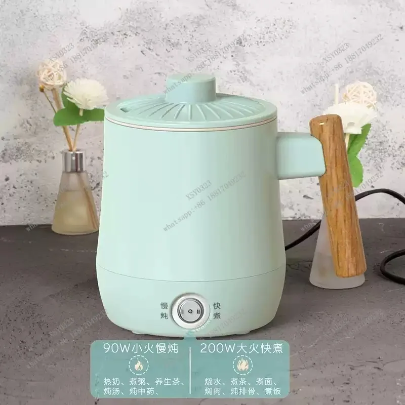 200W Low Power Electric Health Cup Mini Heating Kettle for Tea Cooking Dormitory Use