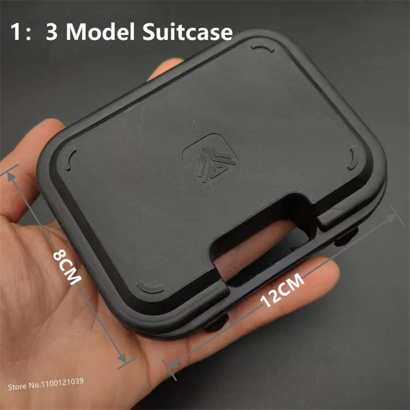 1:2.05 1:3 M92A1 92F 93R Glock G17 G22 Colt 1911 Desert Eagle Mauser P226 Gun Pistol Miniature or Keychain Case Gift Box