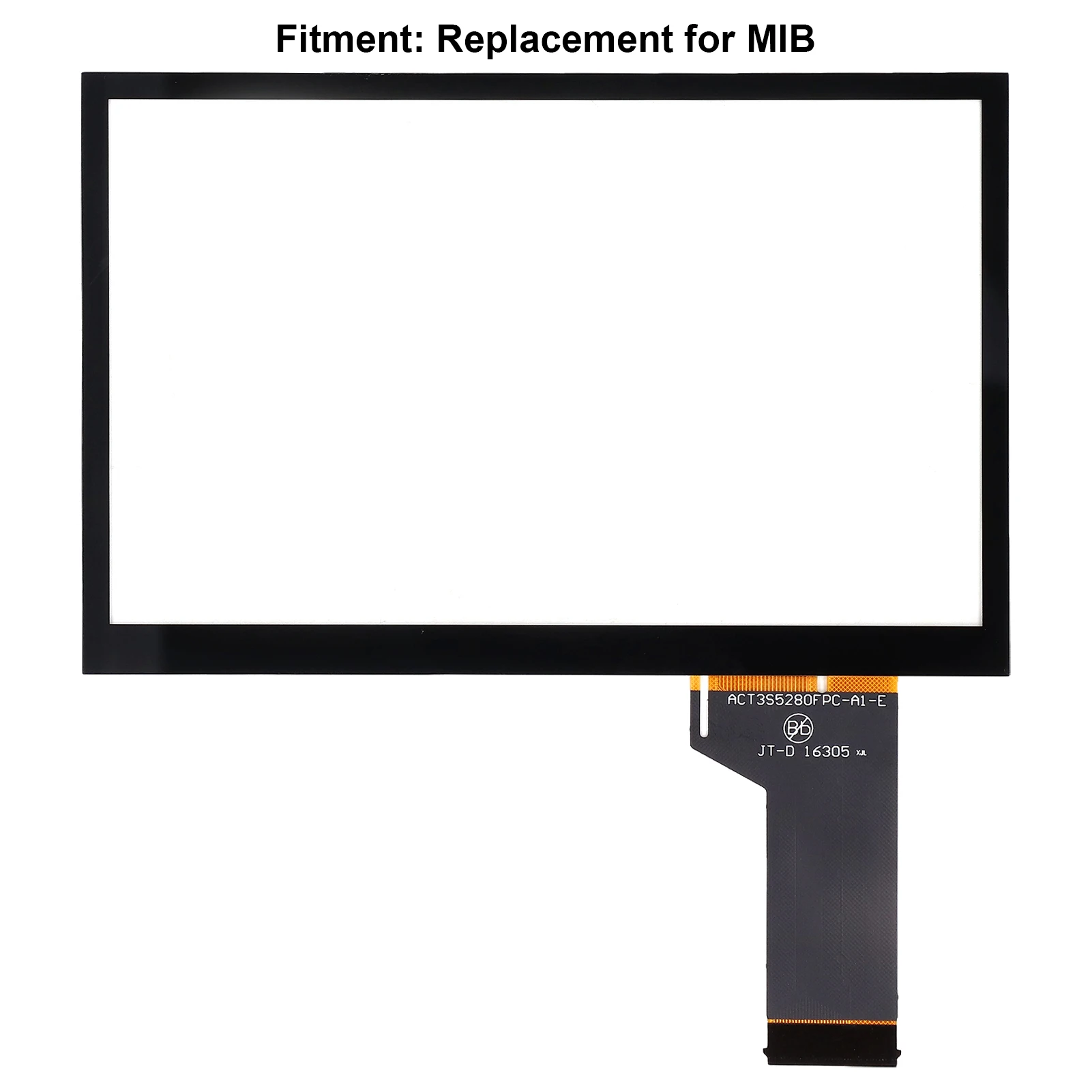 Car LCD Touch Screen Digitizer TDO‑WVGA0633F00039 CD DVD Touch Screen Replacement for MIB