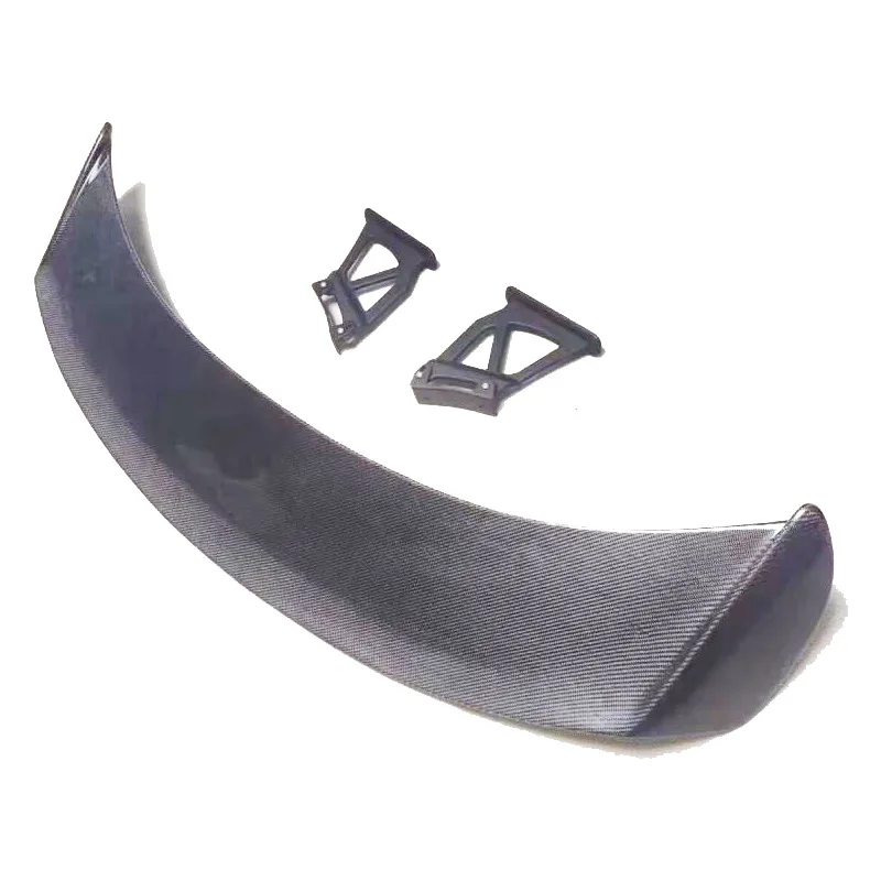 جودة عالية الجيل الثاني من ألياف الكربون تعديل جناح ذيل القدم العالية جناح ثابت مناسب لـ 981 987 718GT #2