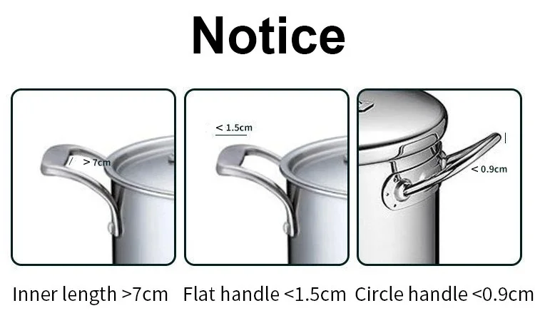 2Pcs Silicone Pan Handle Cover Heat Insulation Assist Handle Holder Grip Sleeve Steamer Casserole Pan Handle Holder Kitchen Tool