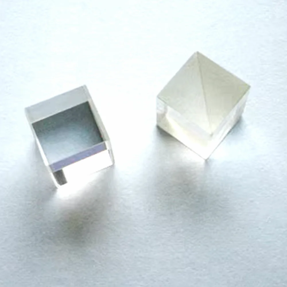 PBS Polarized Beam Splitter Transparent Lens 630nm-660nm Cube Lens