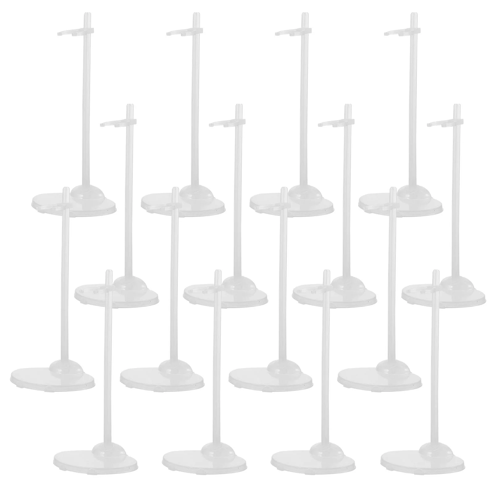 15 Pcs Standing Stands for Display Figurine Shelf Furniture Support Bracket Plastic Child Flying Toys