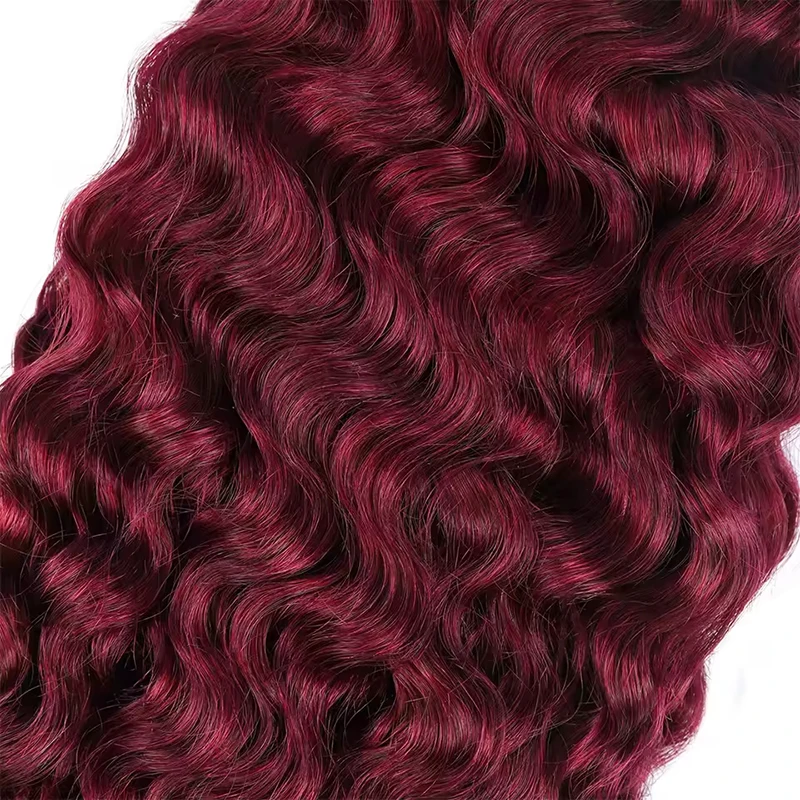 99J Burgundy Burmese Curly Bun - Hair Care Women review and price