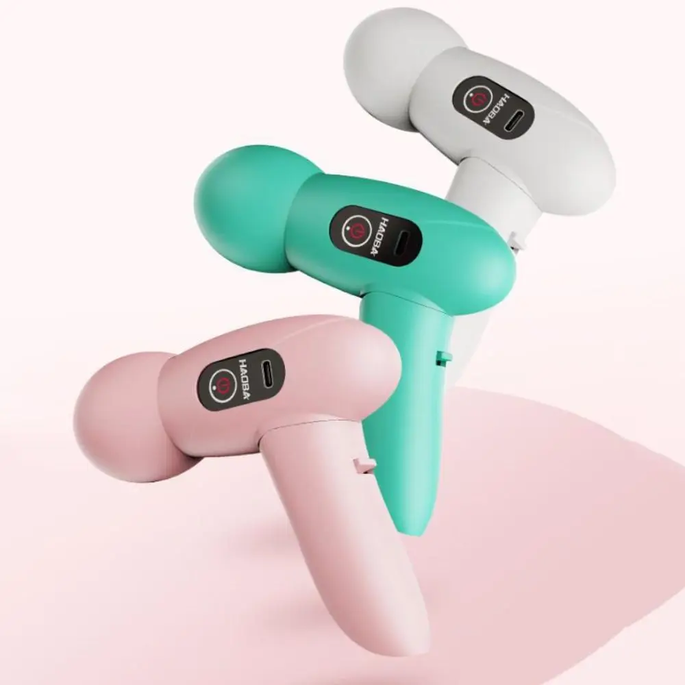 Adjustables Mini Fascia Massager Soft Massage Head Wear Resistant Deep Tissue Massage Device Portable Comfortable