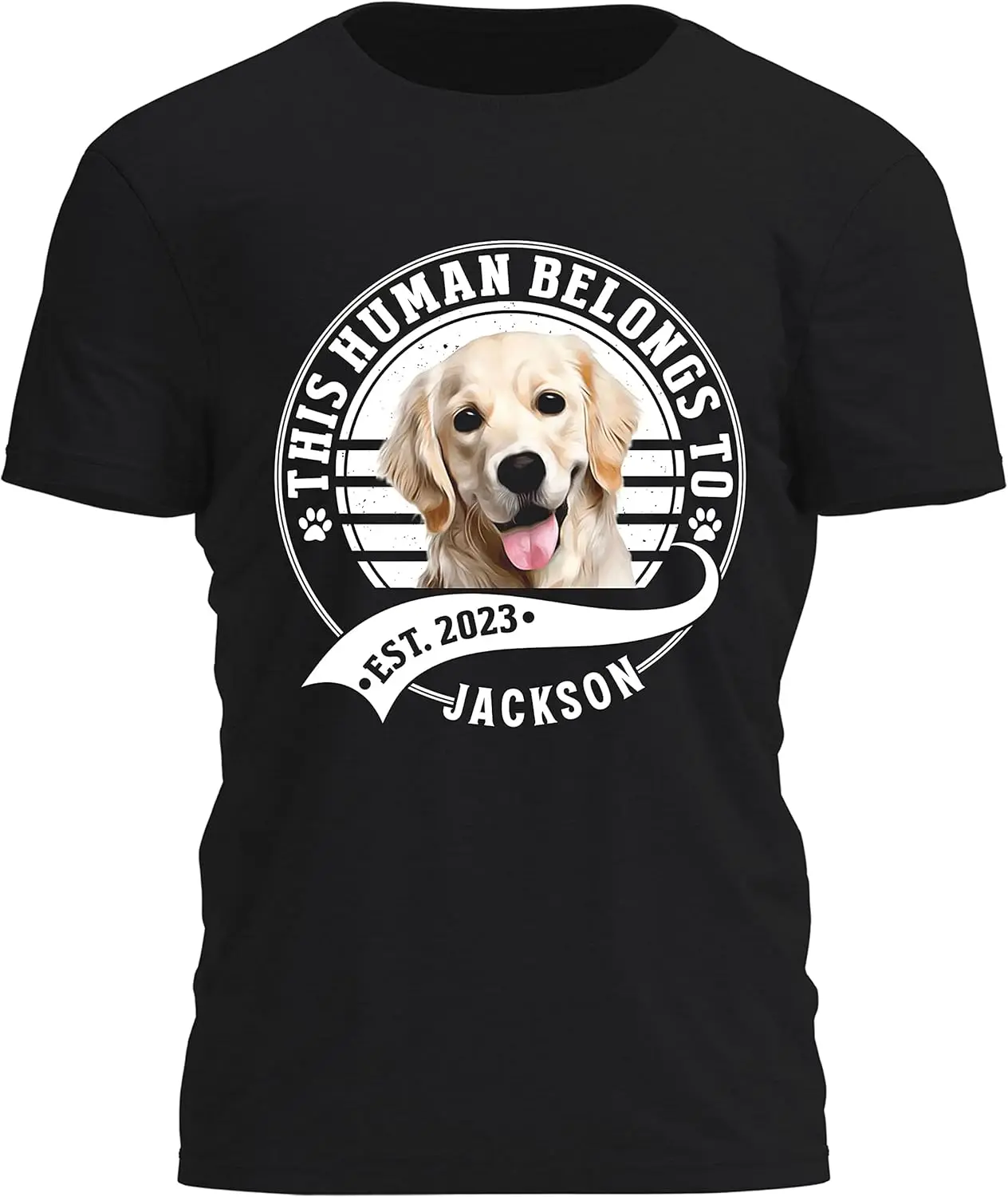 Personalized Dog Lover T-Shirt Groovy Beach Summer Vibe Vacation Tshirt Gift Vintage Hippie Short Sleeve Tees Tops