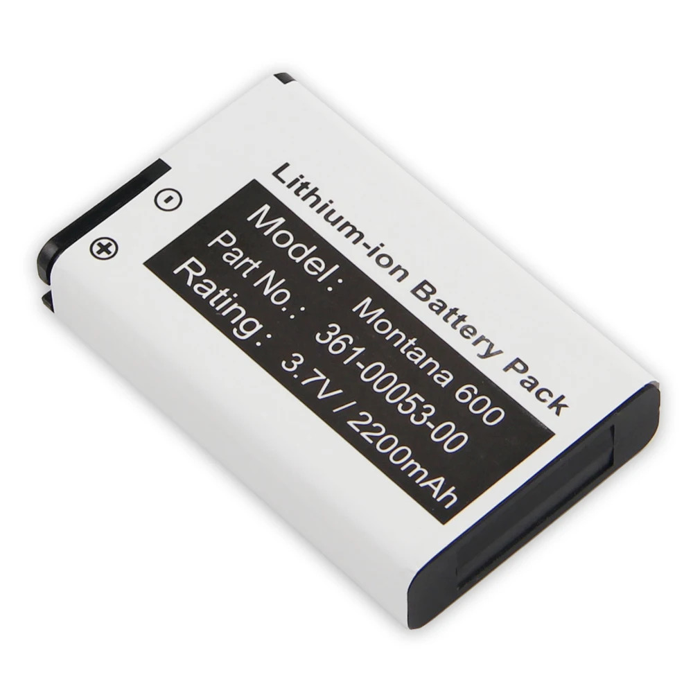 361-00053-00 361-00053-04 wymienna bateria dla Garmin Montana 650 650T 600 361-00053-04 VIRB GPS Handhelds Battery 2200mAh