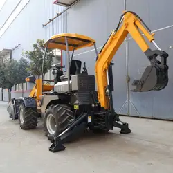 For EPA cheapest china smallest electric wheel backhoe loaders mini for ARTICULATED front  used loader mini loadere tractopelle