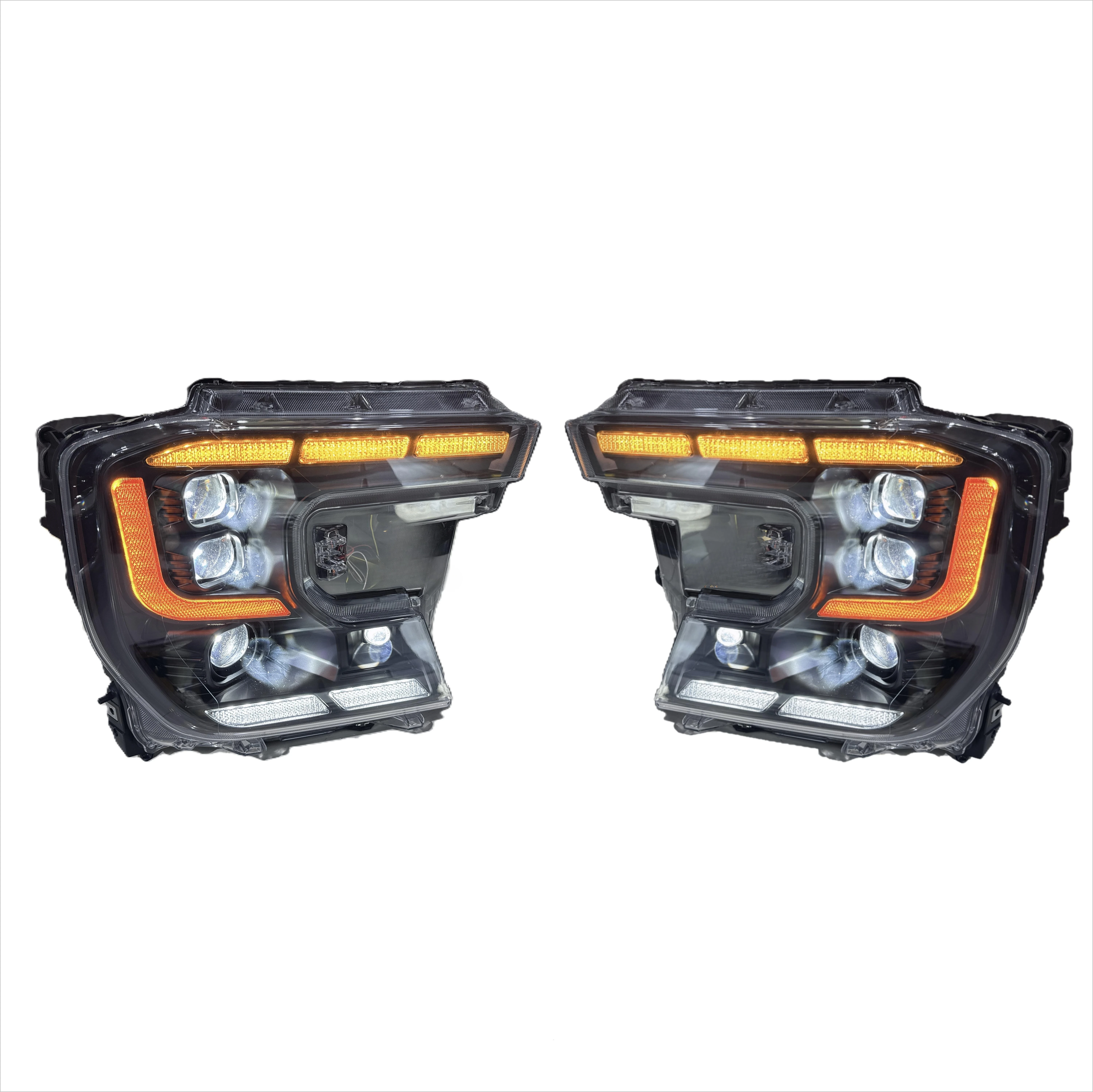 

4x4 Pick-up Car Accessories Modified Front Lamps LED Headlight for Ranger T9 2022 2023 2024 Headlampcustomcustom