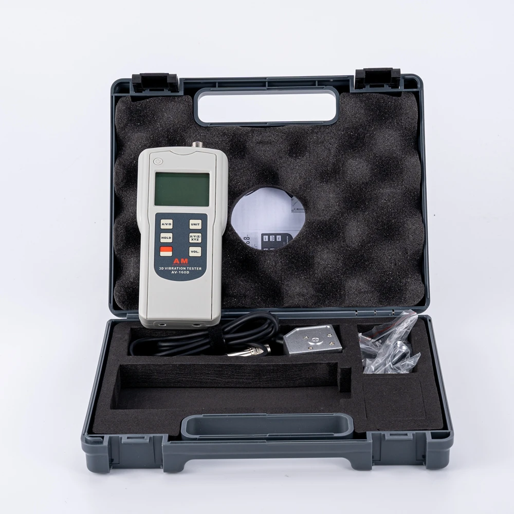 Portable 3D  Vibrometer Digital vibration meter measuring instruments for mechanical test