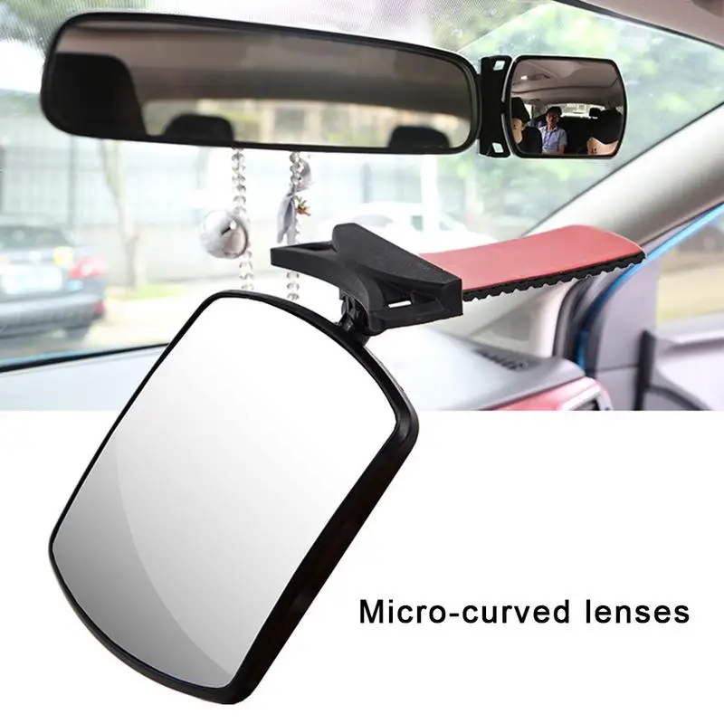 Car Baby Rear View Mirror Adjustable Wide Car Rear Seat Mirror Car Baby Observation Mirror Car Rear Seat Child Safety Mirrors