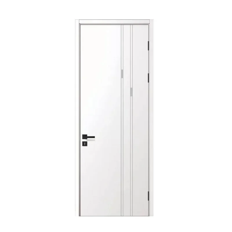 China Supplier High Quality Simple Plain Interior Wood Door Design Inner Bedroom Timber Door Price