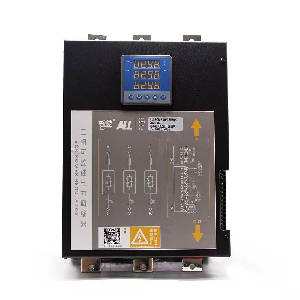 

2025 300A 380VAC SCR Trifasico Voltage Stabilizer AC/DC 300A Regulator for Home & SVC Output 220V