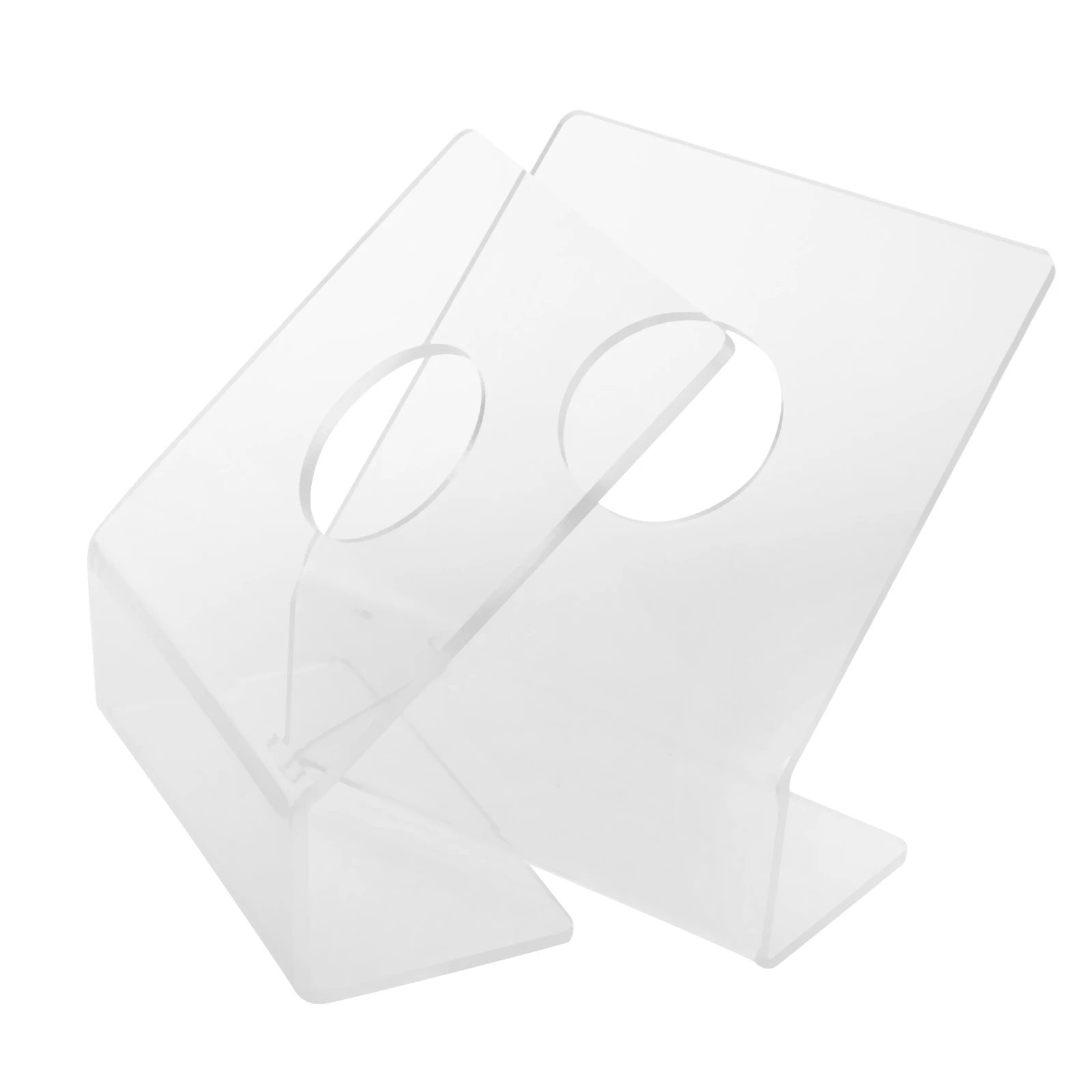 

2 шт. светодиодная подставка для освещения, акриловые мольберты, прозрачные подставки для ламп, прожекторы, розничная торговля, прозрачные держатели