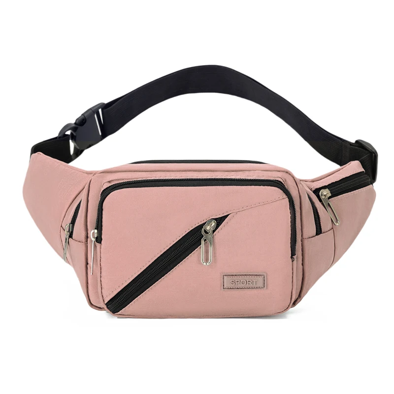 

Multifunctional Men Chest Bag Casual Nylon Daily Crossbody Packs Commuting Fanny Pack Wear-resistance Lightweight Waist Bags