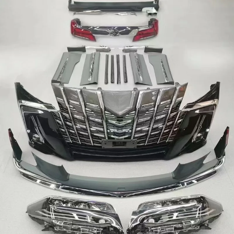 Large surrounding front bar and rear bar for car modification and upgrade