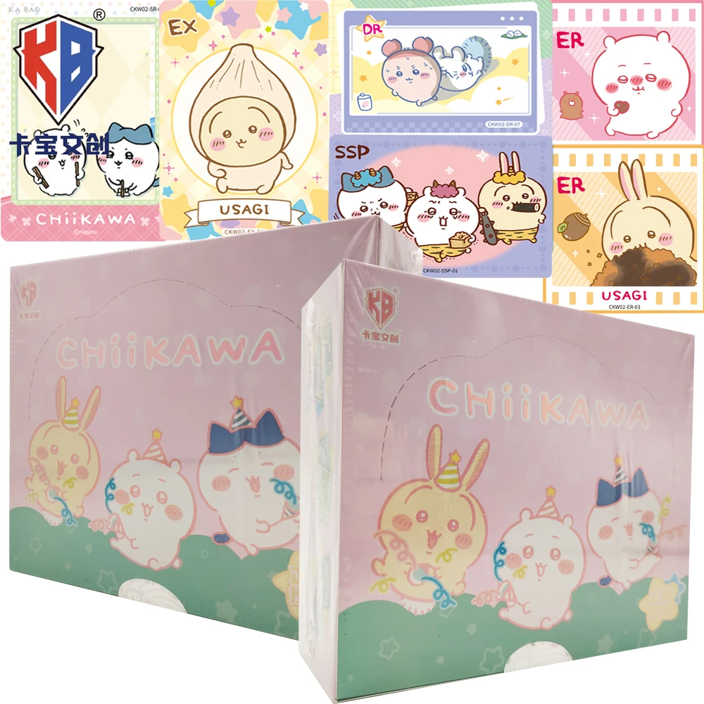 Original Official KABAO Popular Japanese IP Collection Cards Fun Warm Healing Animated Character Cute Charming Star Cards Gifts