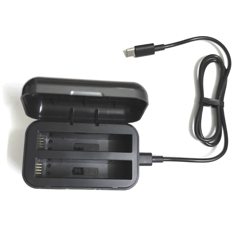 Для Insta360 One X5 Двойное зарядное устройство / Зарядное устройство с двумя слотами USB Быстрая зарядка Двойное зарядное устройство Зарядное устройство Аксессуары для камеры