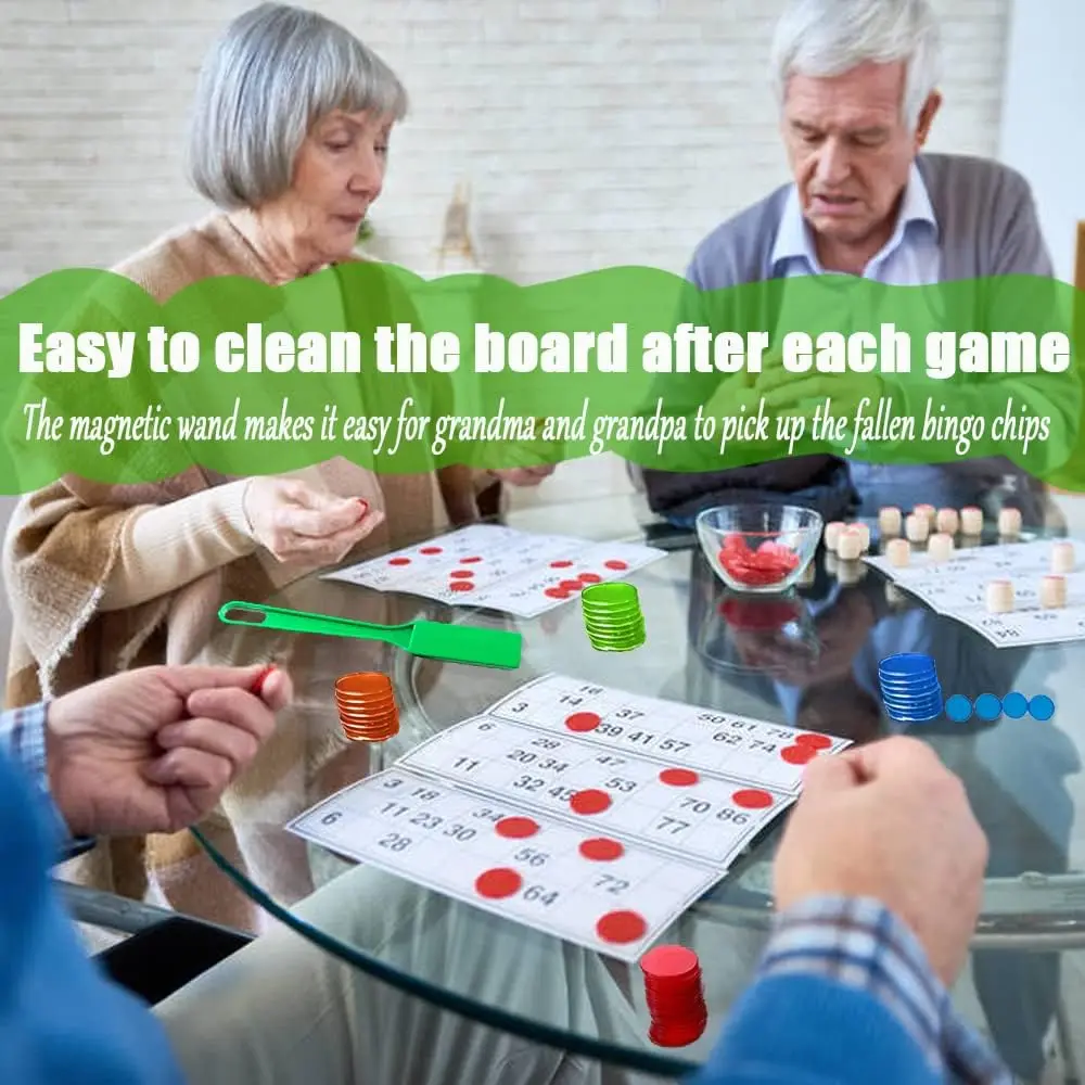 Baguettes magnétiques Montessori et jetons de Bingo, jeux de comptage et de tri des couleurs, outils pédagogiques, jouets éducatifs pour enfants