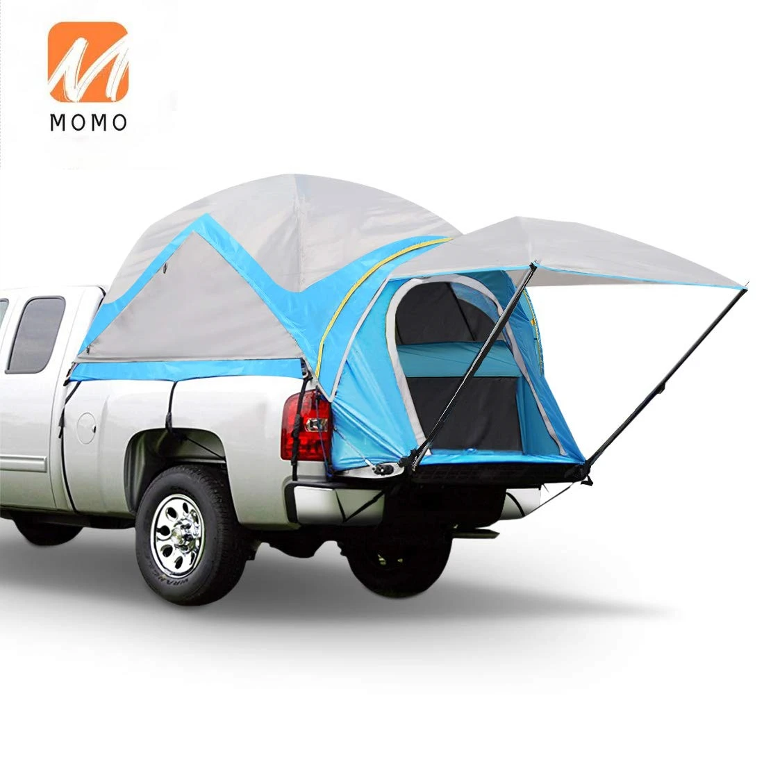 Portable waterproof pick up car tent camper pickup truck bed tent with awing for regular checkout pickup truck of 6.4-6.7 feet