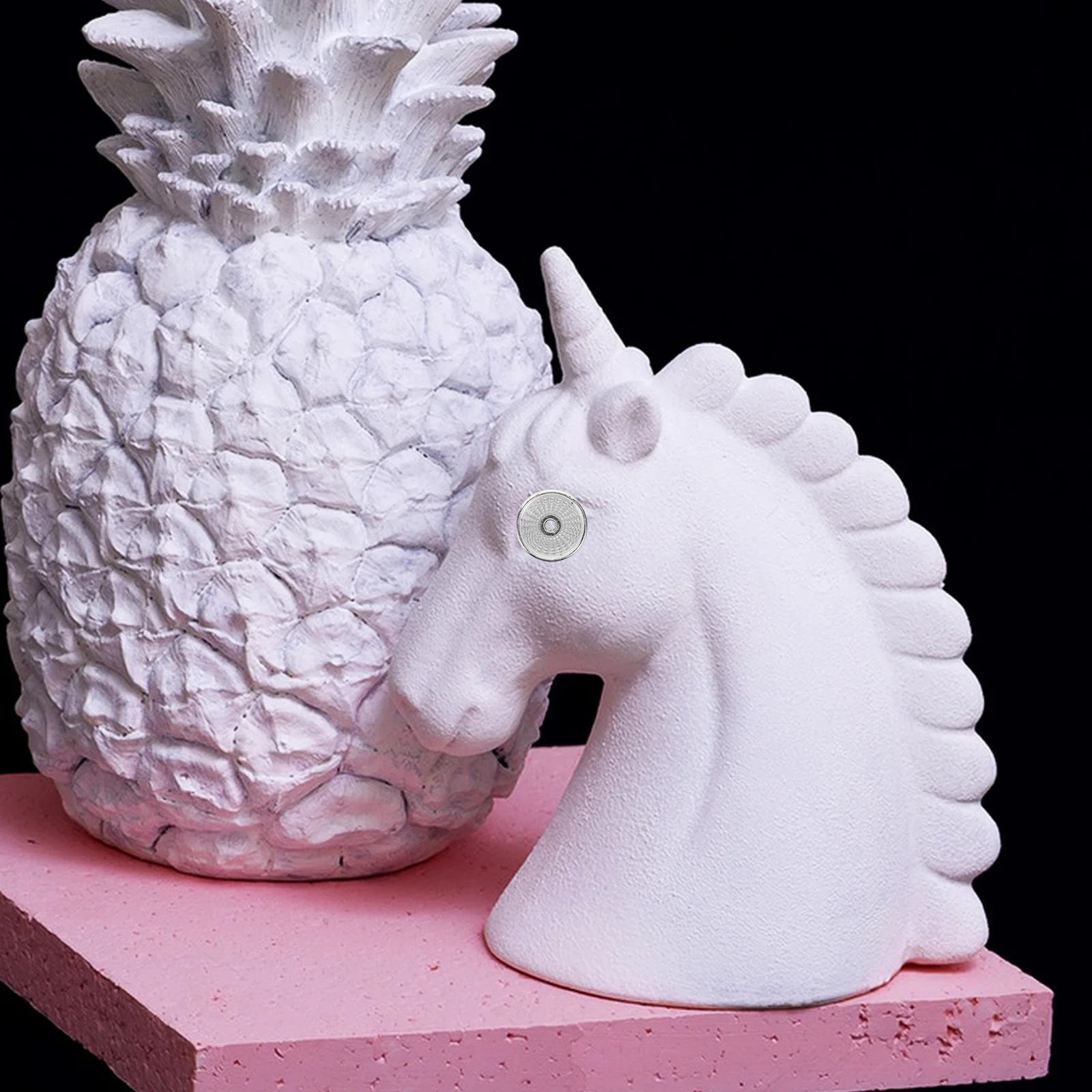 100pcs Glow Animal Decor Resin Eyes For Garden Statues Solar Outdoor Lights Cover Silver Garden Gadgets - Image 2