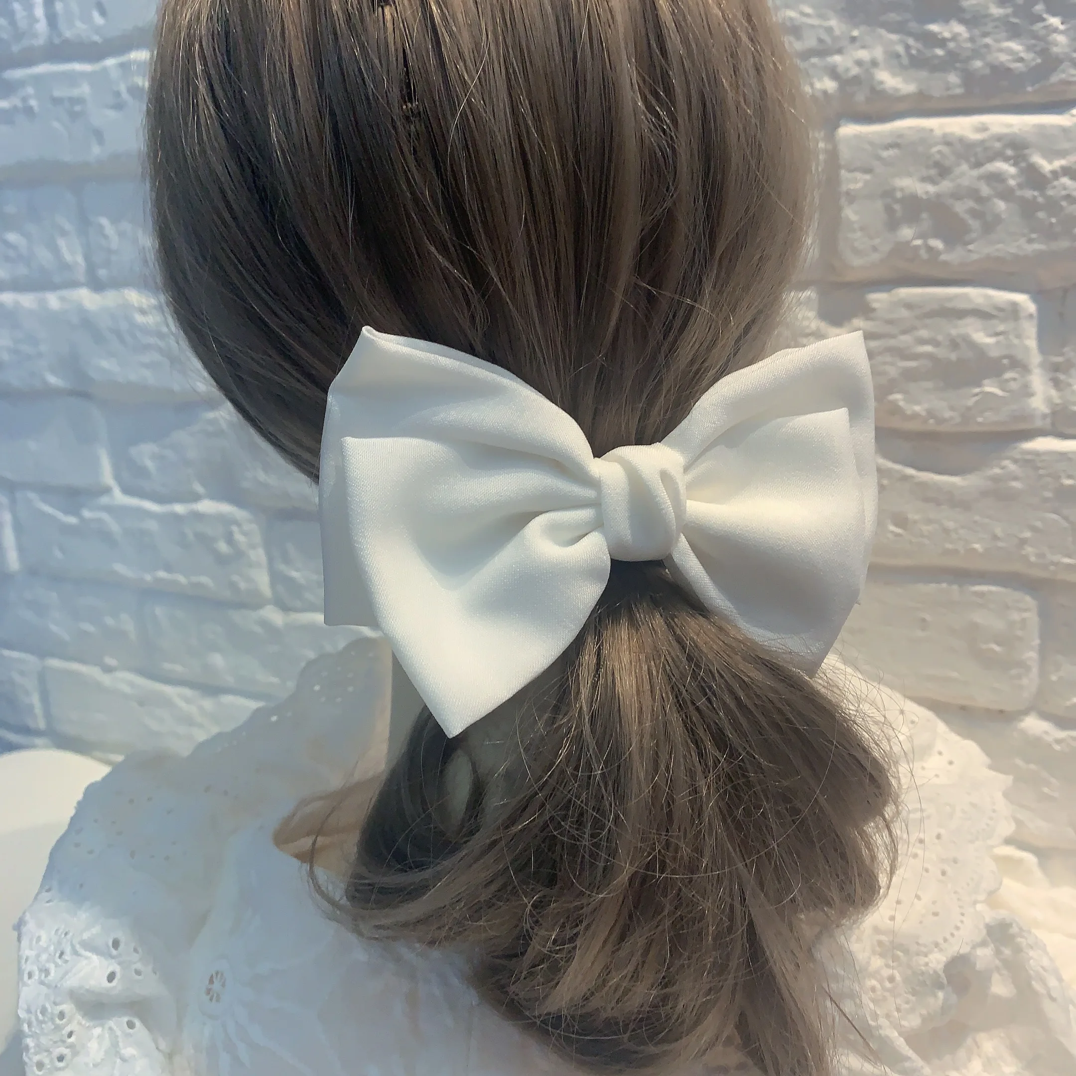 Vintage Linen Barrettes 2 Level Big Large Bow Hair Clip Korean Spring Ponytail Clip Hairgrips For Women Fashion Hair Accessories