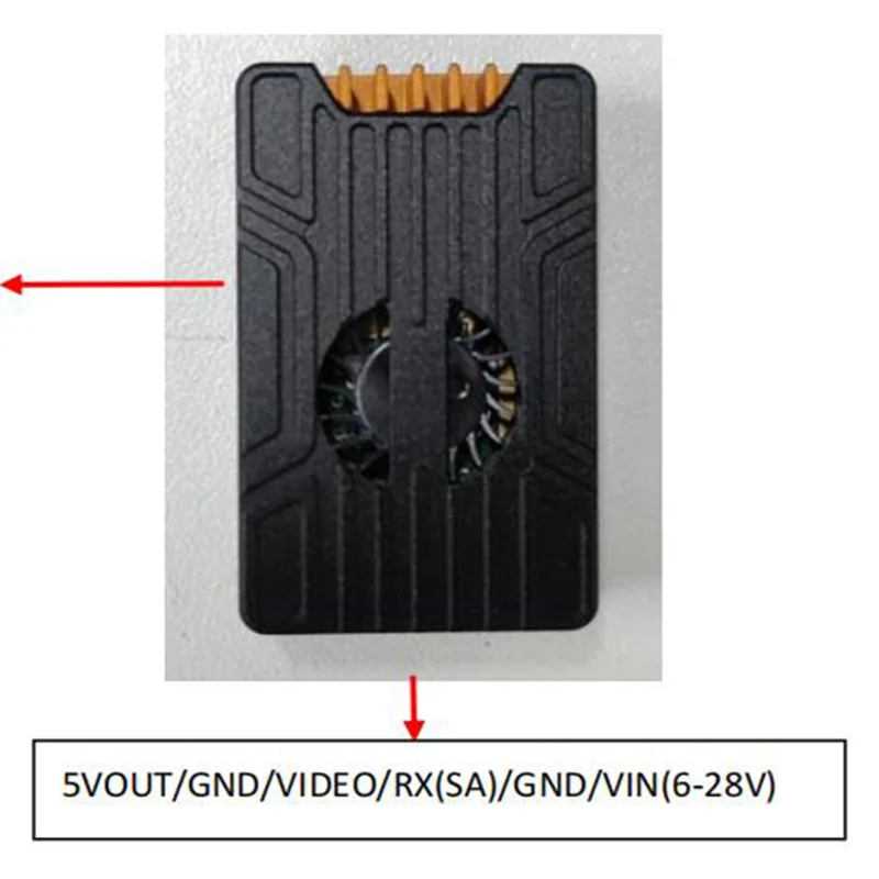 FX895T 5.8G 37CH 3000Mw 3W FPV VTX 7-28V สําหรับ RC FPV Drone ยาวช่วงกรอบ Quadcopter,ใช้งานง่าย