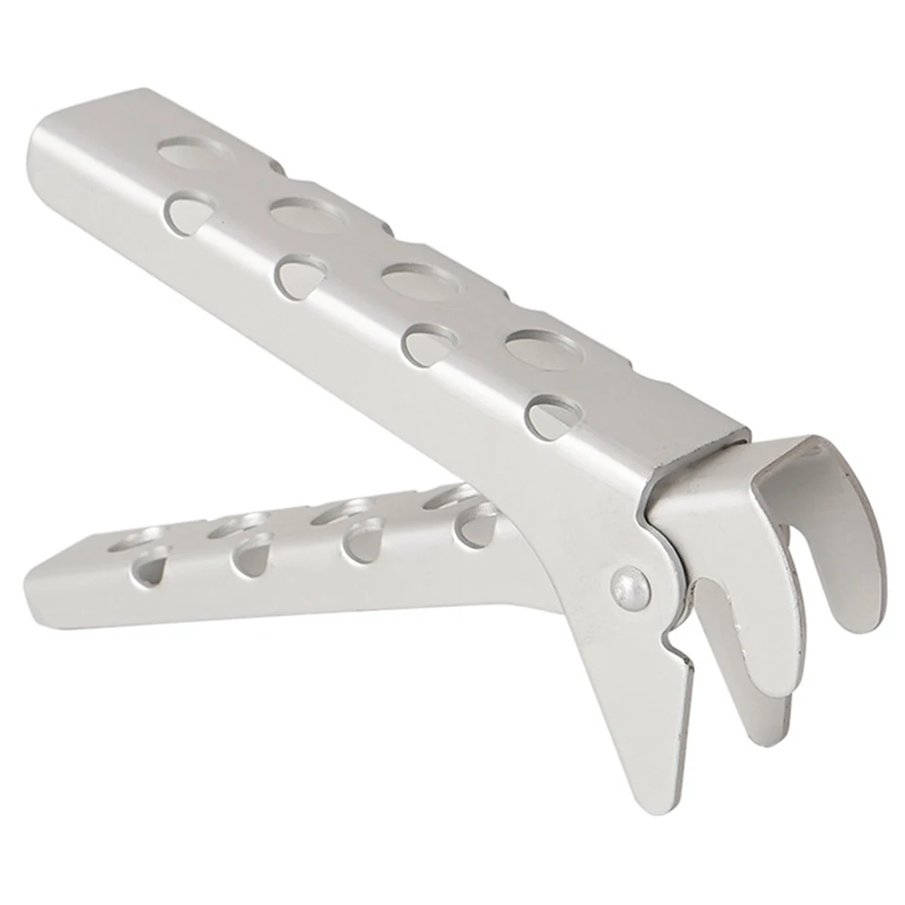 ثقب وعاء كليب سبائك الألومنيوم مكافحة تحرق المشبك لوعاء عموم وعاء الطبخ أداة المطبخ لوح تسخين القابض العزل أطباق #3