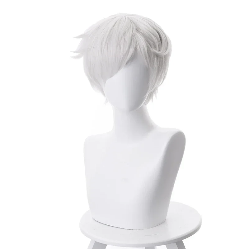 Emma Wig Short Golden Gradient Dark Yellow Wig Anime The Promised Neverland Norman Ray Cosplay Wig
