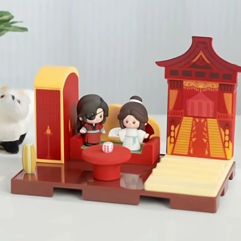 

Genuine Tian Guan Ci Fu Tgcf Hua Cheng Xie Lian Mini Space Phone Holder Desktop Storage Display Figure Toy Room Decoration Gift