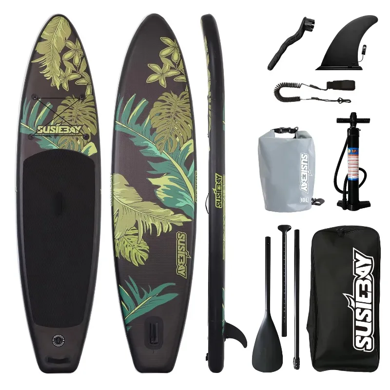 Inflatable Stand Up Surfing Paddle Board Water Sports