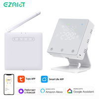 Tuya Smart Home Thermostat WiFi Wireless Heating Floor Heater Water Gas Boiler Programmable Temperature Controller Alexa Google