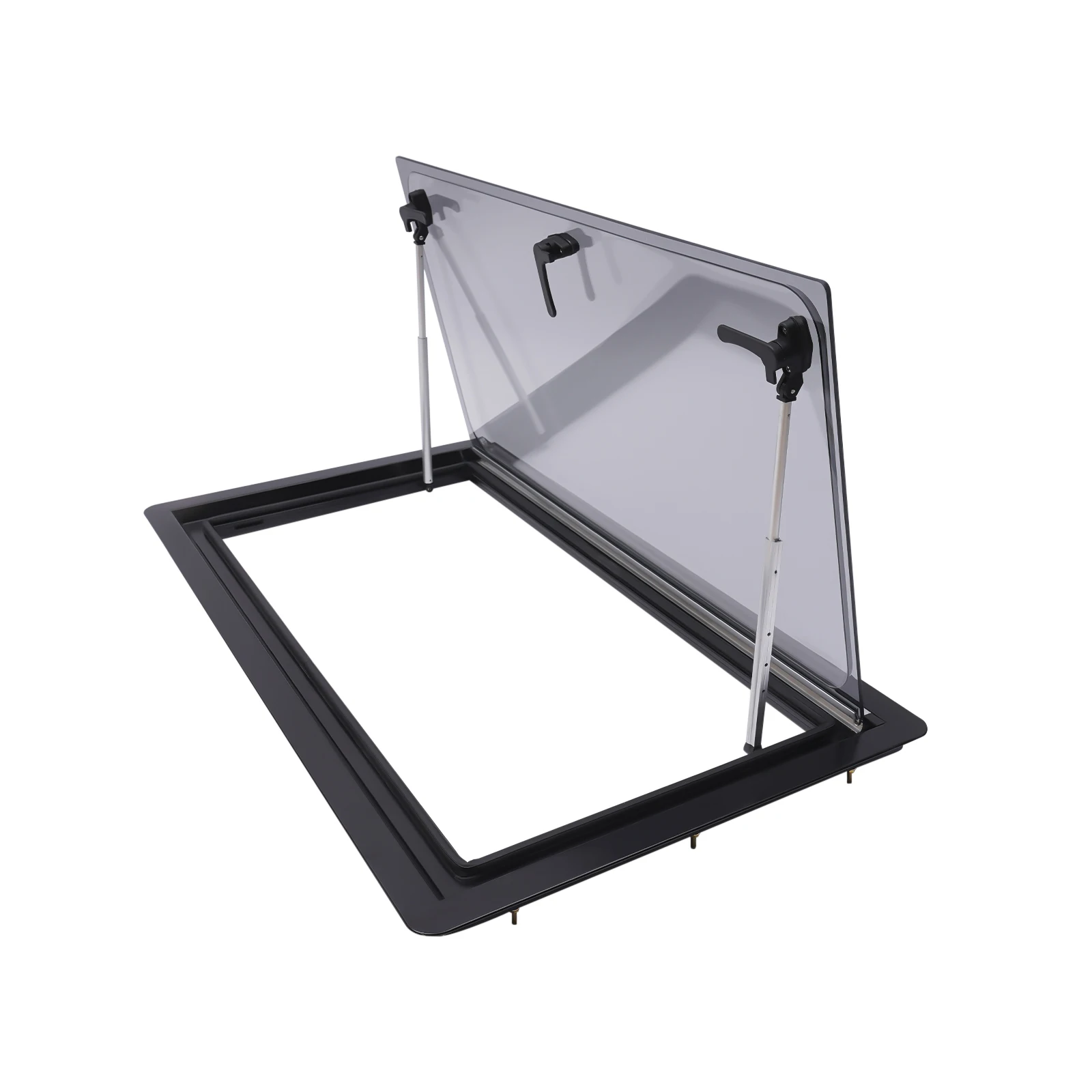 Fenêtre de Ventilation extrapolée pour caravane, cadre ABS noir et blanc, pulvérisation électrostatique, fenêtre de Ventilation pour camping-car, 900x500mm