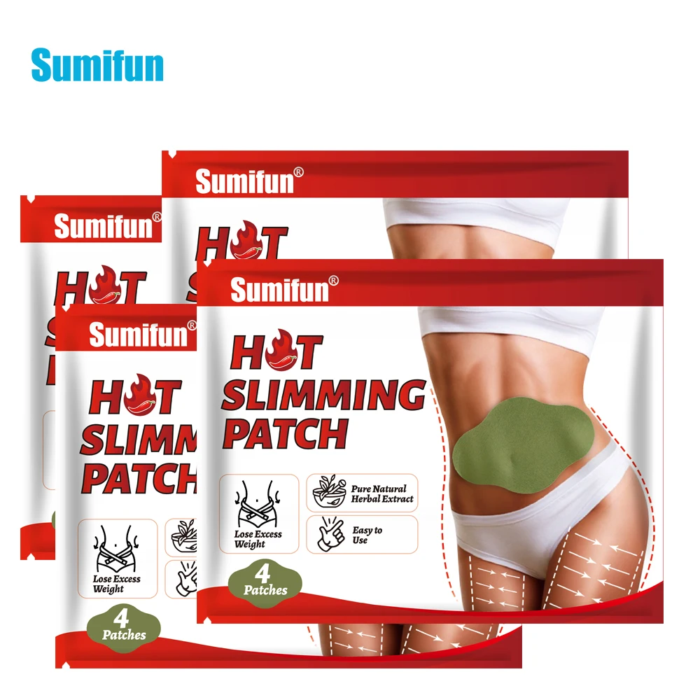 16/32Pcs Slimming Patch Waist Fat Burning Medical Plaster Remove Cellulite Massage Sticker Weight Lost Body Detox