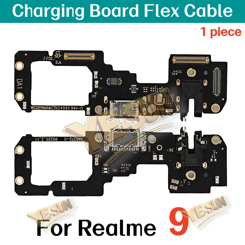 For Realme 5 Realme 6 Realme 7 7i Realme 9 Realme 10 Realme 11 11Pro Plus 4G USB Charger Dock Connector Board Fast Charging Port