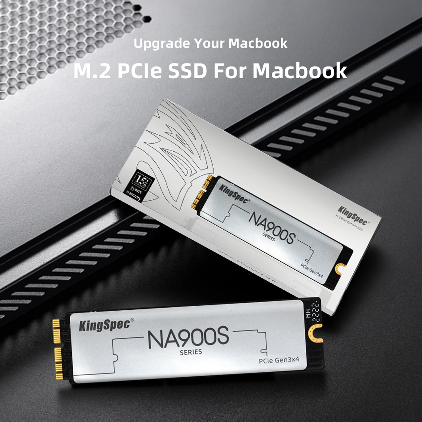 KingSpec M.2 PCIe3.0 SSD 256GB 512GB 1TB M2 PCIe NVME Hard Disk Drive For Macbook Pro Air