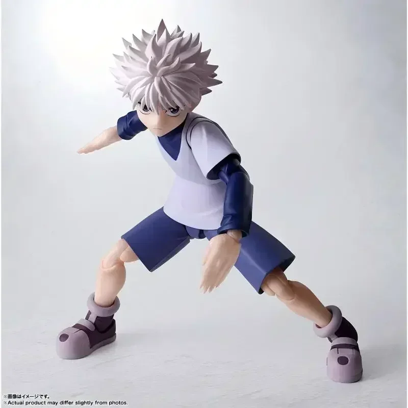 In Stock New Figuarts Hunter X Hunter Killua Zoldyck Gon Anime Action Figure Finished Model Ornaments Collection Gifts