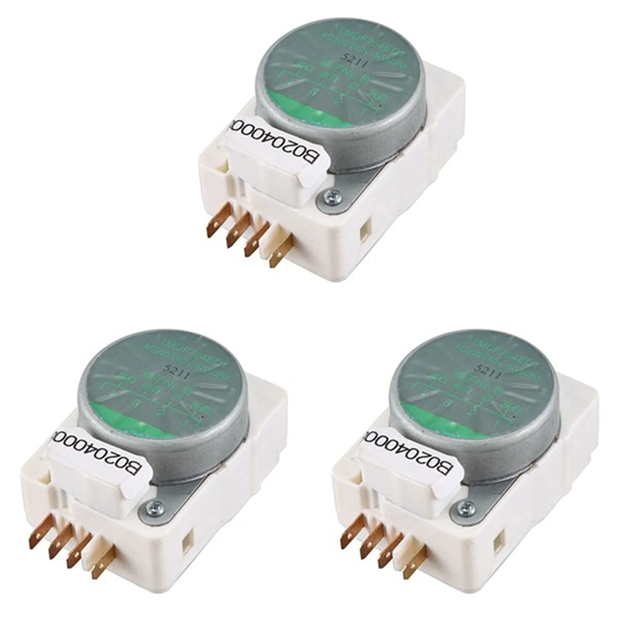 

Mechanical Defrost Timer for Refrigerator Parts Tmdf704ed1 Refrigerator Defrost Timer(3PCS)