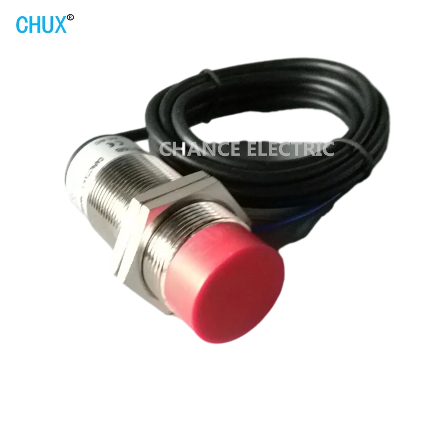 CHUX 30mm Capacitive Proximity Sensor Switch AC 220V NO/NC 0-15mm Detect Distance Position led motion sensors l