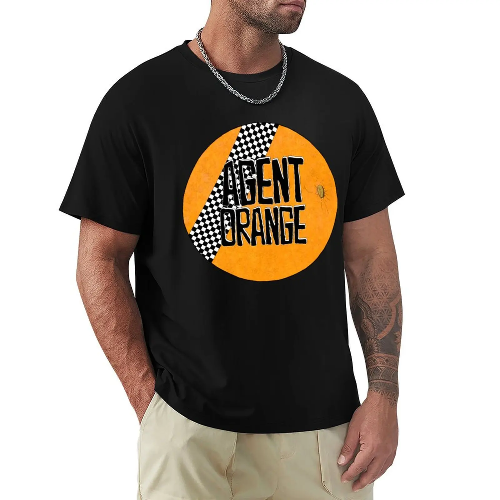 Agent Orange - Orange Peel. T-Shirt Creative Graphic Tee Shirt