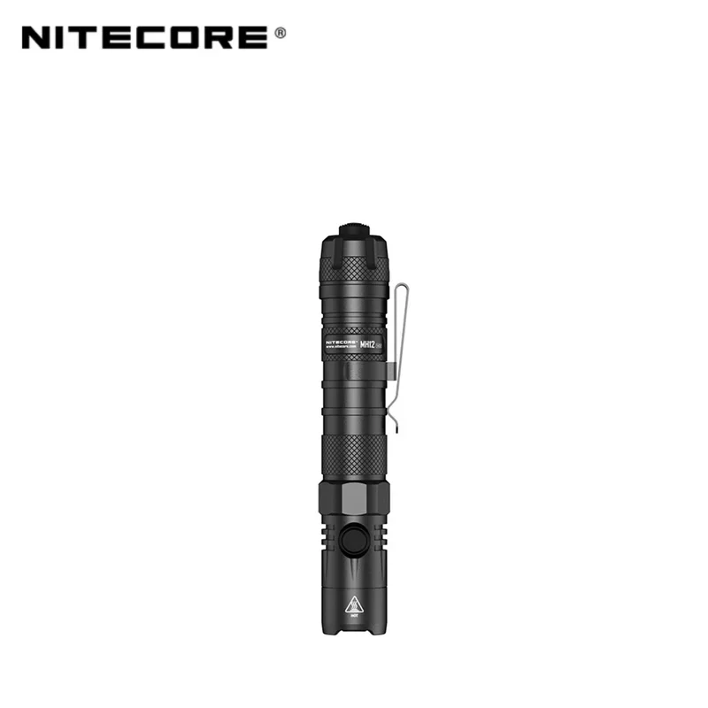 NITECORE MH12 V2 Tactical Flashlight 1200 Lumen Rechargeable Utilizes a CREE XP-L2 V6 LED With 18650 5000mAh Battery Highlight