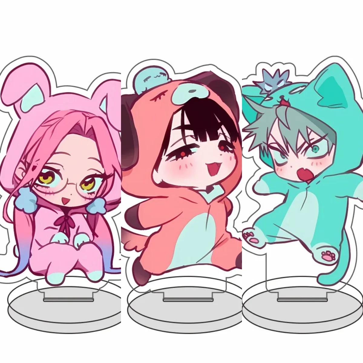 

10CM HOT Anime Alien Stage Acrylic 10CM Stand Model Cosplay Characters Ornament Accessories Goods Collection Gifts