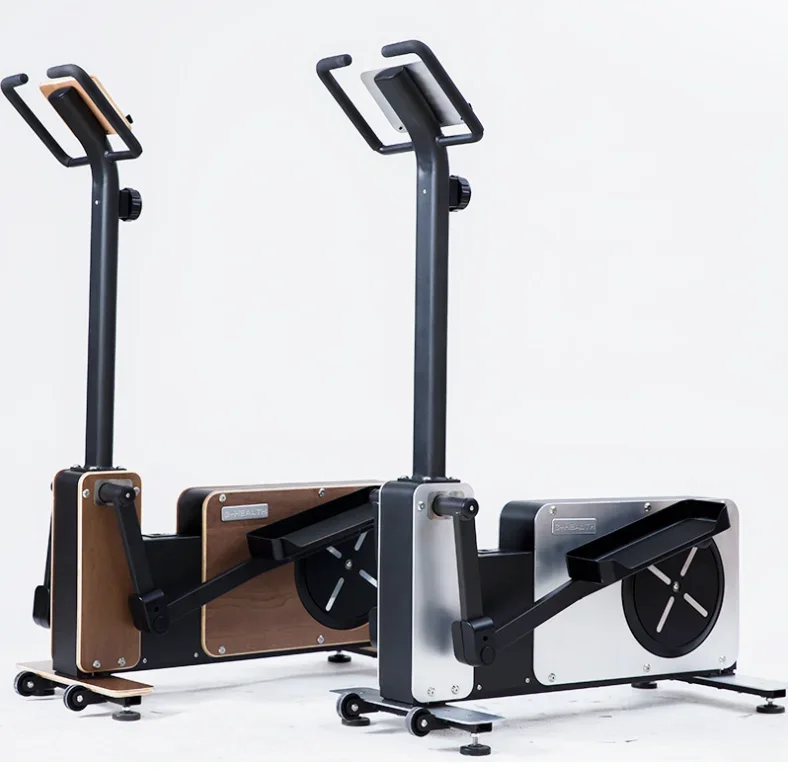 Máquina elíptica de madera, entrenador de ejercicio corporal, Pedal de dos ruedas, gran oferta