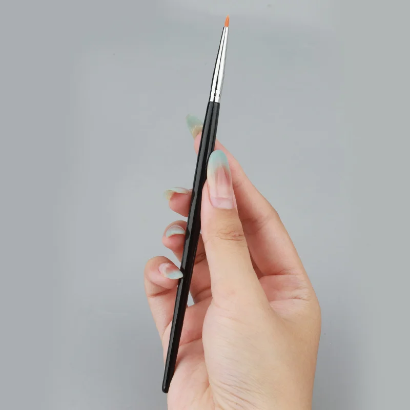 Factory Direct Sale Beauty Tools Eyeliner Brush Fine Drawing Aegyo-sal Eyelid to Tear Trough Eye Detail Brush Makeup Special