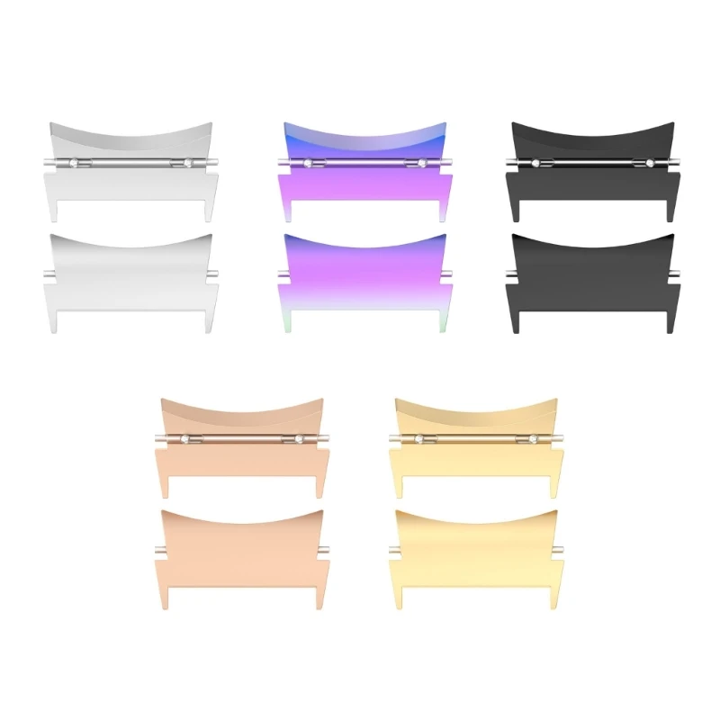 Samsung Galaxy Watch 6, 5, 4,クラシックプロのブレスレットアクセス用の交換用メタルリンクアダプター